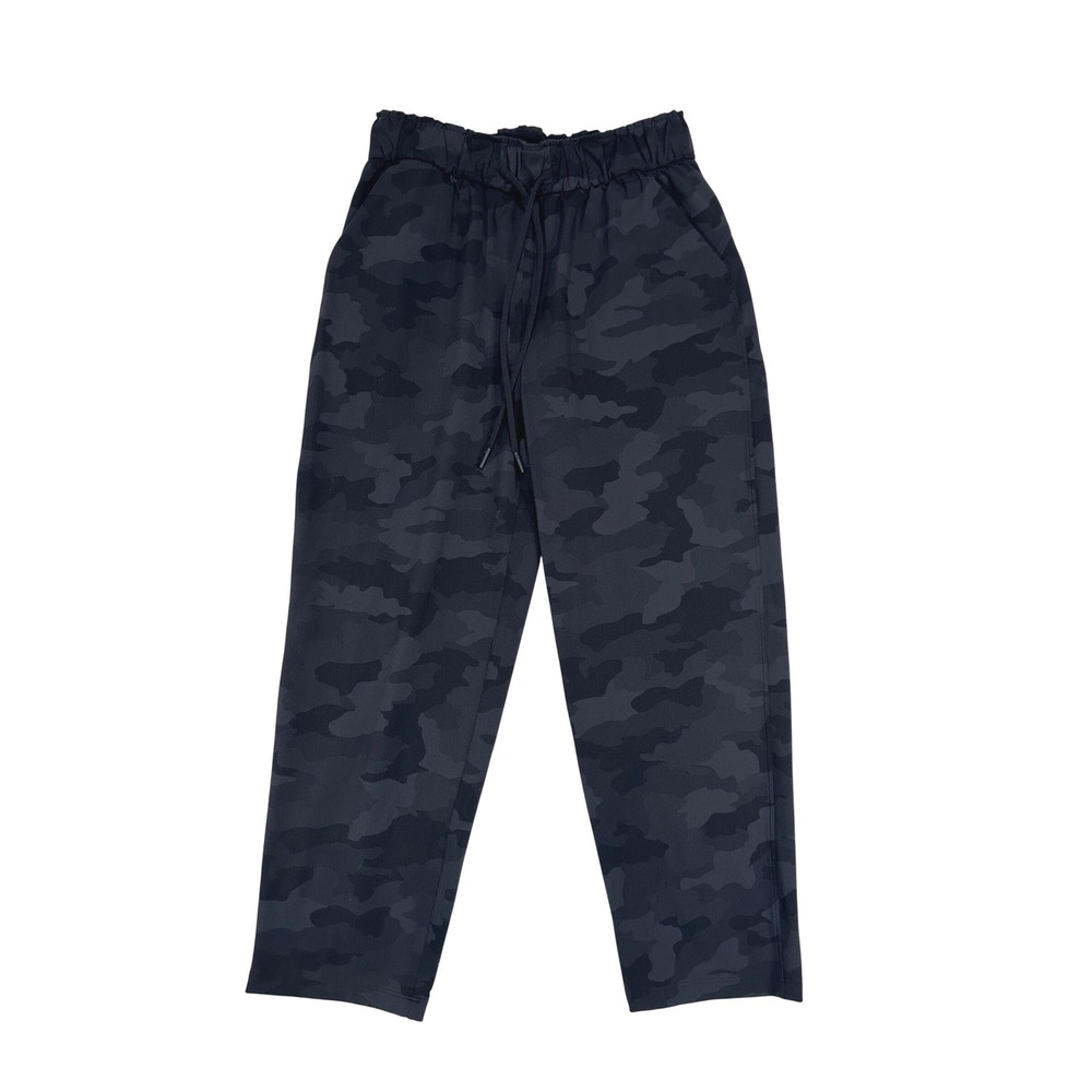 Lululemon Stretch High Rise Crop 23" Heritage 365 Camo Deep Coal Multi Size 6